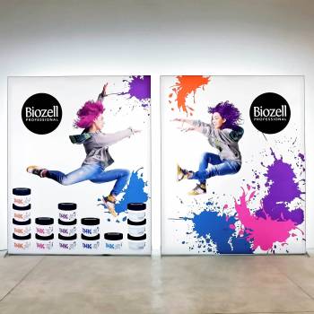 Ljusreklam för butik