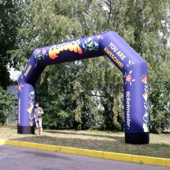 Uppblåsbara reklam / portaler / startgate