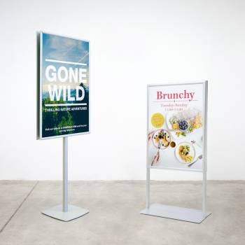 Poster stands / menu stands / information stands Poster stands / menu stands / information stands