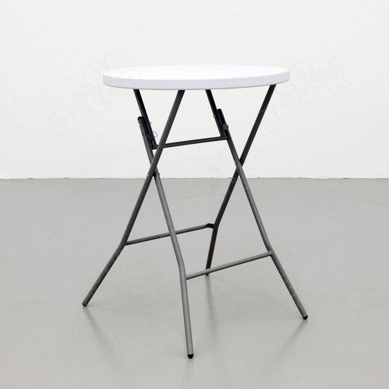 Folding cocktail table