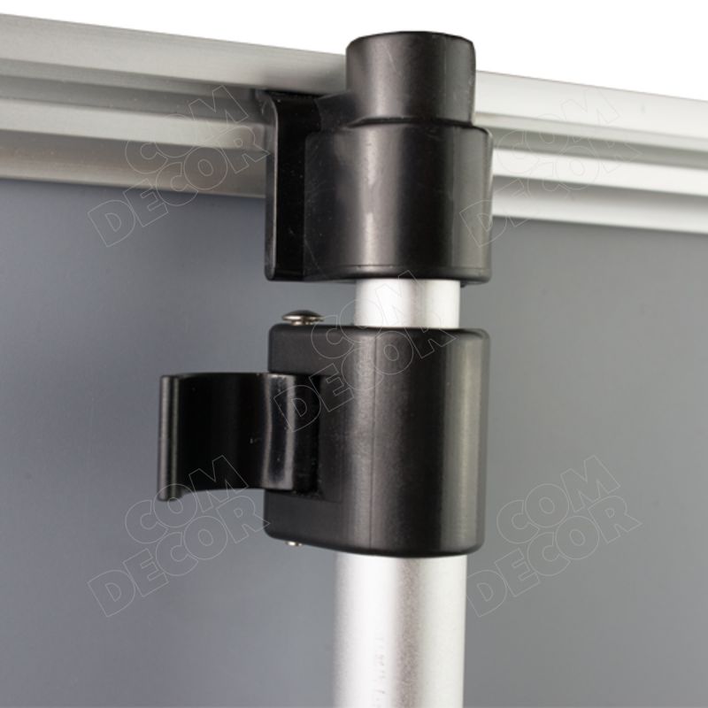 Roll up banner wall-mount