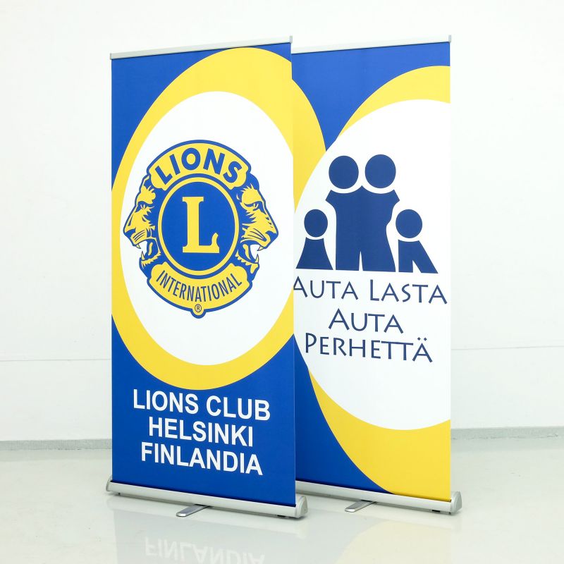 Roll up banners